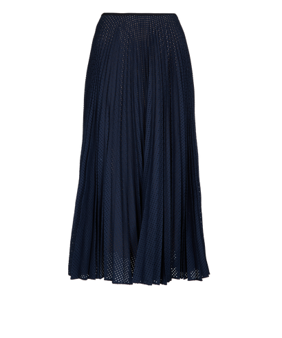 Fendi Pleated Midi Skirt, front view