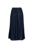 Fendi Pleated Midi Skirt, back view