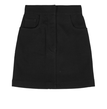 Fendi Embossed Mini Skirt, front view