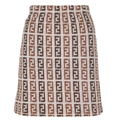 Fendi Mare Zucca Mini Skirt, front view