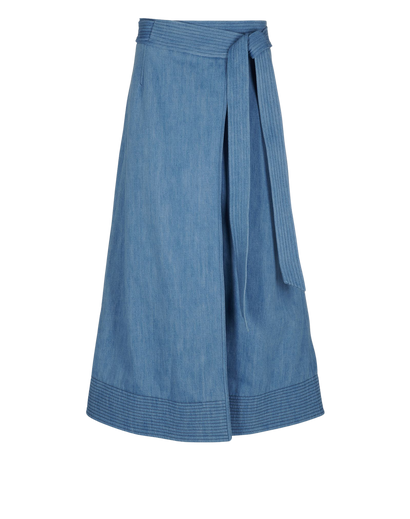 Gabriela Hearst Duane Wrap Skirt, front view