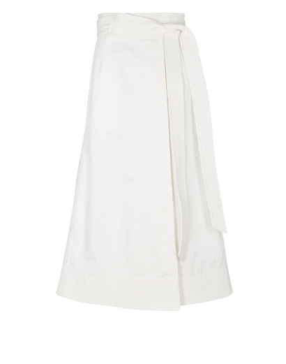 Gabriela Hearst Duane Wrap Skirt, front view