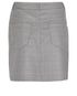 Ganni Check Embellished Mini Skirt, back view