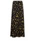 Ganni Floral Maxi Skirt, back view