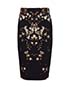 Givenchy Floral Print Pencil Skirt, front view