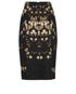 Givenchy Tubino Floral Midi Skirt, back view