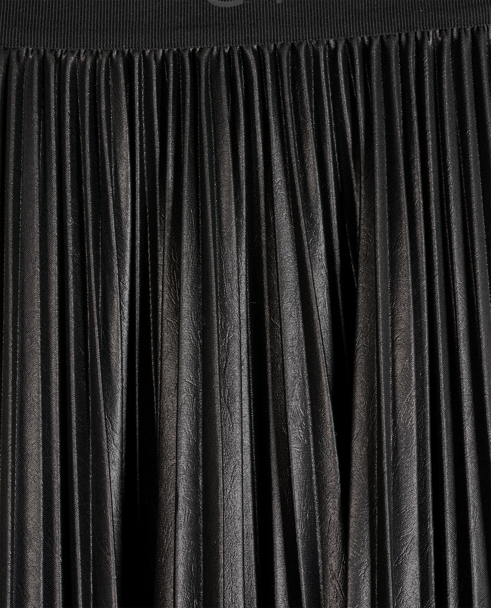 Givenchy Asymmetric Pleated Skirt, &pound;210, Clothing, Black, Polyester, Other view