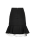 Givenchy Pleated Mini Skirt, back view
