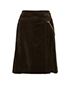 Gucci GG Monogram A Line Skirt, front view