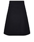 Gucci Pearl Button A-Line Skirt, back view