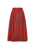 Gucci Horsebit Midi Pleated Skirt, front view