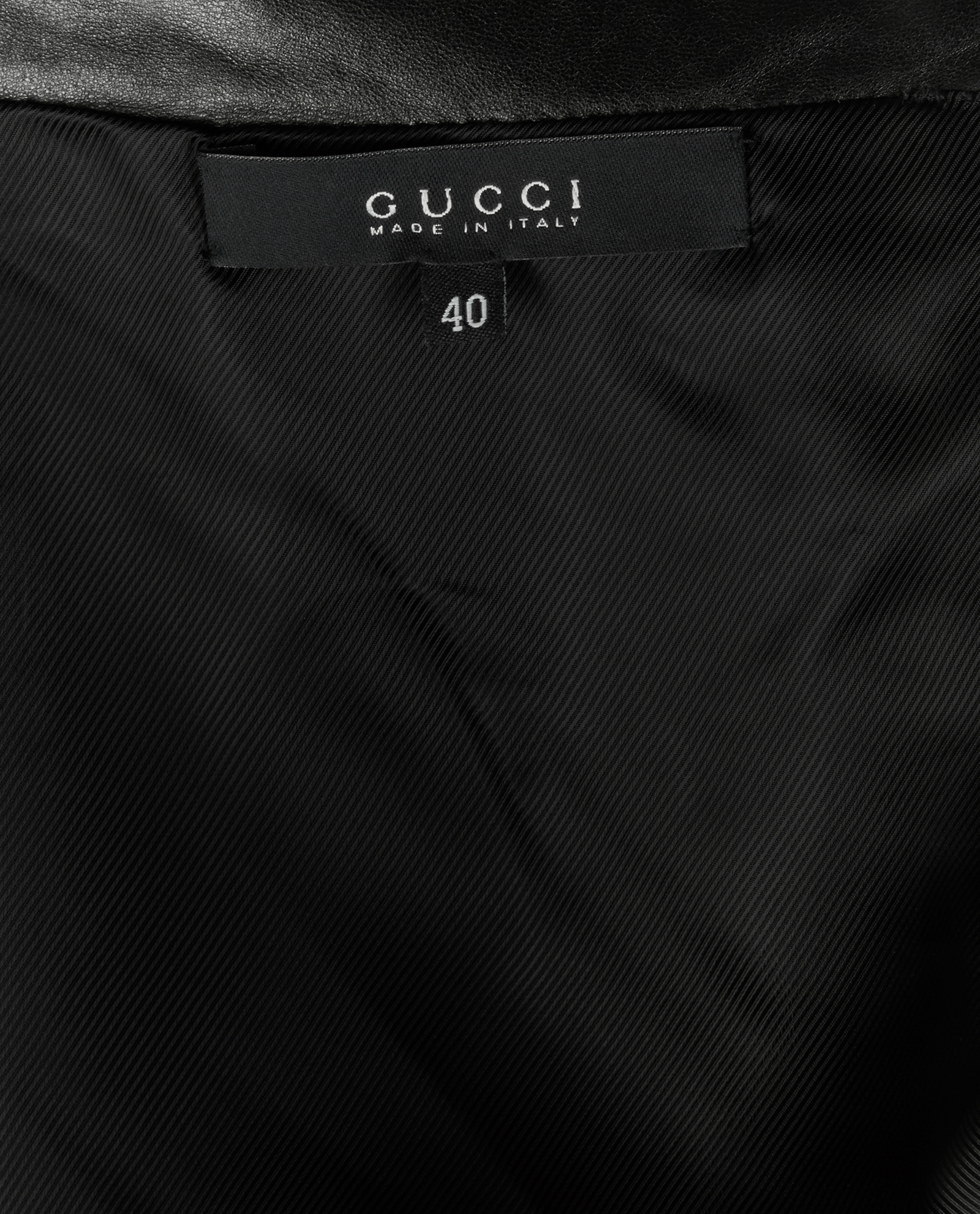Gucci Vintage Midi Skirt, &pound;150, Clothing, Black, Leather, Other view
