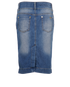 Gucci Denim Midi Skirt, back view