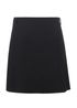 Gucci Mini Skirt, &pound;80, Clothing, Black, Wool, Front view