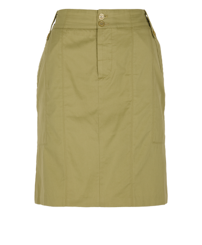 Gucci Utility Skirt, &pound;140, Clothing, Green, Cotton, Front view