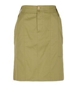 Gucci Utility Skirt, Cotton, Green, UK12, 3*