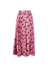 Gucci Bows Lurex Midi Skirt, front view