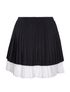 Gucci Two Tone Pleated Skirt, back view