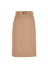 Gucci Vintage Belted Skirt, front view