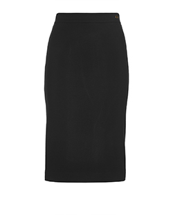 Gucci Pencil Skirt, Cotton/Polyamide, Black, UK 8