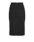 Gucci Pencil Skirt, back view