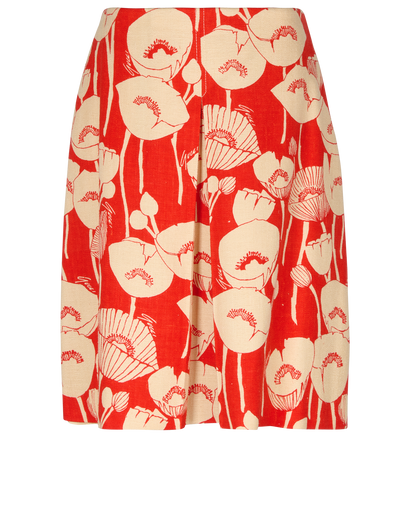 Gucci Floral Skirt, front view