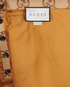 Gucci GG Wrap Midi Skirt, &pound;595, Clothing, Brown, Cotton, Other view