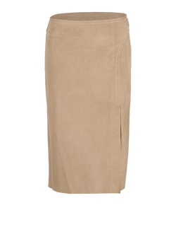 Gucci Skirt, Suede, Beige, UK8, 2*