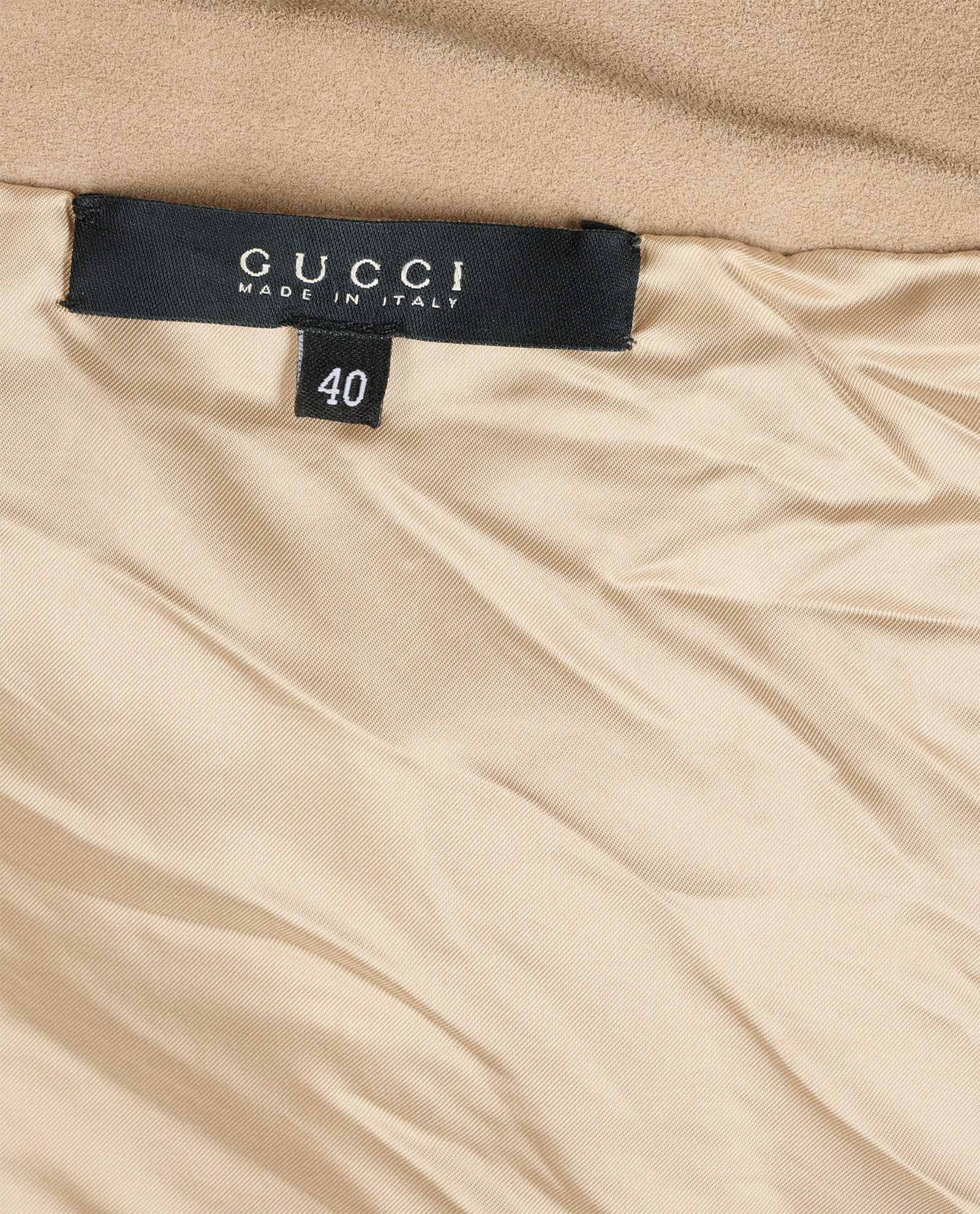 Gucci Skirt, &pound;195, Clothing, Beige, Suede, Other view