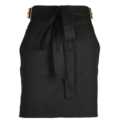Gucci Bamboo Belted Mini Skirt, front view