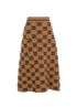 Gucci GG Boucle Jacquard Skirt, front view