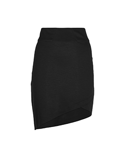 Helmut Lang Skirt, Cotton, Black, UK 12