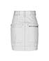 Isabel Marant Zip Mini Skirt, back view