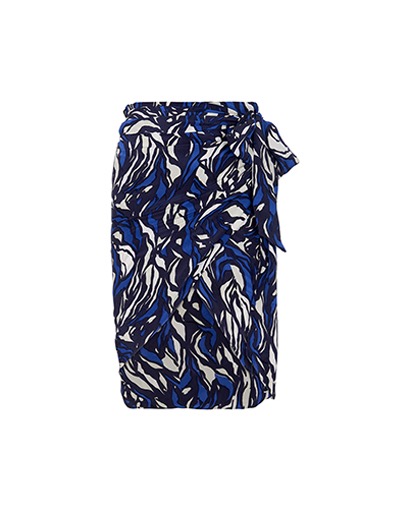 Isabel Marant Palm Print Wrap Skirt, front view