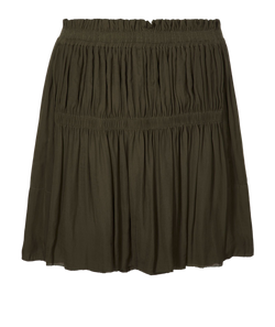 Isabel Marant Ruched Skirt, Polyester, Brown, UK 6, T, 4*