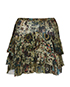 Isabel Marant Floral Mini Skirt, back view