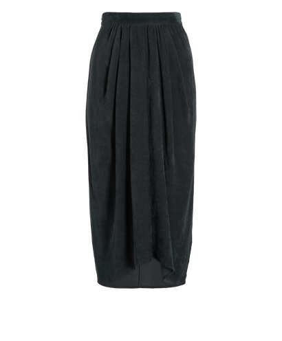 Isabel Marant Vinkao Skirt, &pound;210, Clothing, Black, Linen/Viscose, Front view
