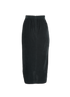 Isabel Marant Vinkao Skirt, &pound;210, Clothing, Black, Linen/Viscose, Back view