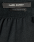 Isabel Marant Vinkao Skirt, &pound;210, Clothing, Black, Linen/Viscose, Other view