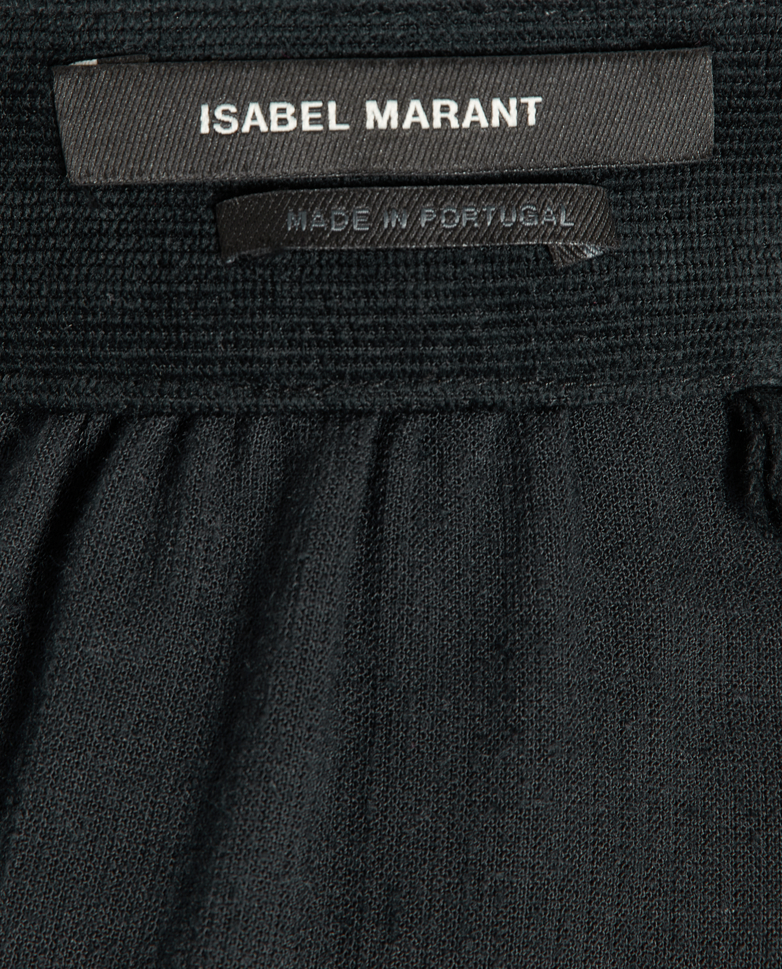 Isabel Marant Vinkao Skirt, &pound;210, Clothing, Black, Linen/Viscose, Other view