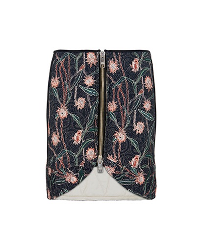 Isabel Marant Floral Zip Skirt, front view