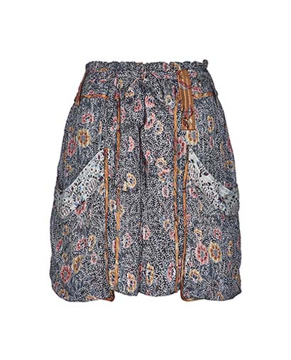 Isabel Marant Floral Elasticated Waist Skirt, front view