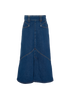 Isabel Marant Midi Skirt, &pound;90, Clothing, Blue, Cotton, Front view