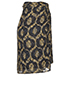 Isabel Marant Printed Wrap Around Skirt, side view