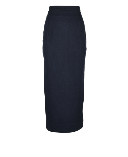 Jacquemus Valerie Cut-Out Pencil Skirt, front view