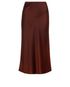 Joseph Isaak Satin Midi Slip Skirt, front view