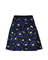 Kenzo Floral Wrap Skirt, back view