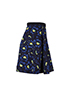 Kenzo Floral Wrap Skirt, side view