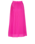 Kenzo SS16 Pleated Midi Skirt, back view