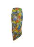 Loewe Parrot Graphic Mesh Midi Skirt, front view